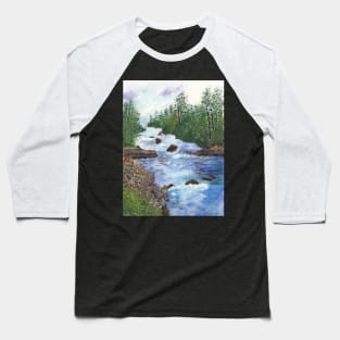 Clear Creek in Golden Colorado Baseball T-Shirt